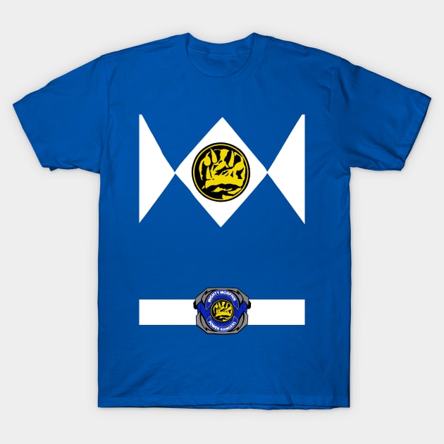 Blue Ranger T-Shirt by youknowthatguy